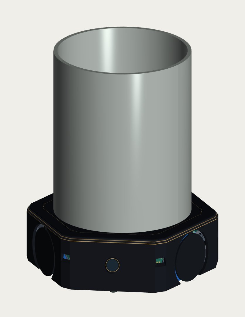 Aegis V2 with a cup on top